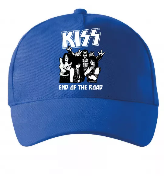 Кепка End of the road Kiss Ярко-синий фото