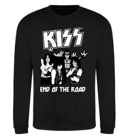 Свитшот End of the road Kiss Черный фото