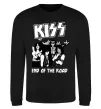 Свитшот End of the road Kiss Черный фото