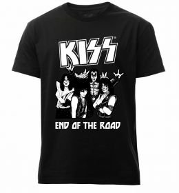 Мужская премиум футболка End of the road Kiss