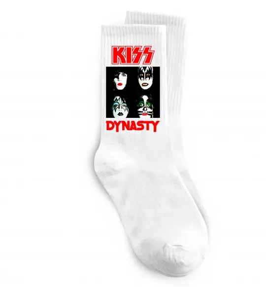 Носки Kiss dynasty Белый фото