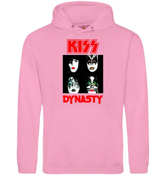 Мужская толстовка (худи) Kiss dynasty Розовый фото