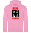 Мужская толстовка (худи) Kiss dynasty Розовый фото