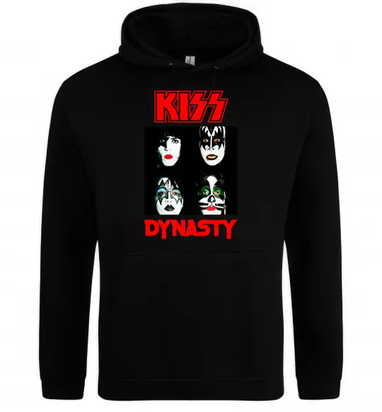 Жіноча толстовка (худі) Kiss dynasty Чорний фото
