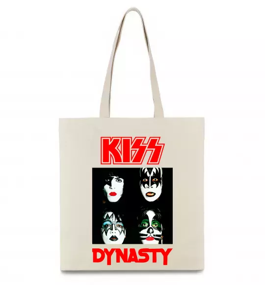 Эко-сумка Kiss dynasty Бежевый фото