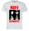 Мужская футболка Kiss dynasty Белый фото