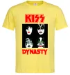 Мужская футболка Kiss dynasty Лимонный фото