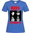 Жіноча футболка Kiss dynasty Яскраво-синій фото