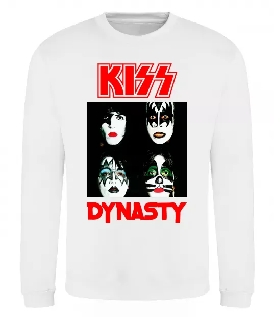 Свитшот Kiss dynasty Белый фото