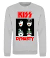Свитшот Kiss dynasty Серый меланж фото