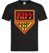 Мужская футболка Kiss army Черный фото