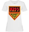 Женская футболка Kiss army Белый фото