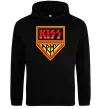 Чоловіча толстовка (худі) Kiss army Чорний фото