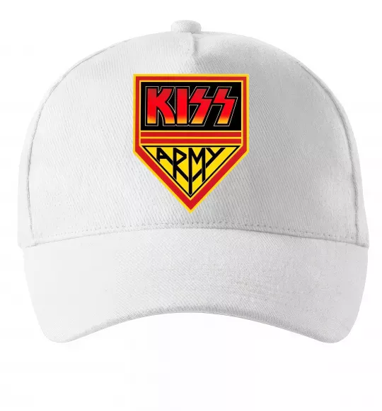 Кепка Kiss army Белый фото