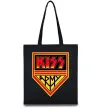 Эко-сумка Kiss army Черный фото
