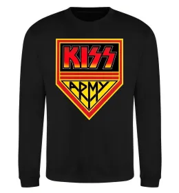 Свитшот Kiss army Черный фото