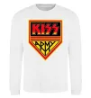 Свитшот Kiss army Белый фото