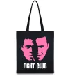 Эко-сумка Fight club Черный фото