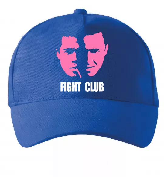 Кепка Fight club Ярко-синий фото