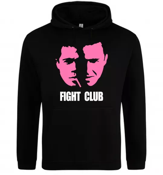 Жіноча толстовка (худі) Fight club Чорний фото