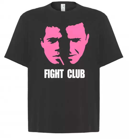 Футболка Оверсайз Fight club Черный фото
