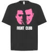 Футболка Оверсайз Fight club Черный фото