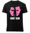 Мужская премиум футболка Fight club Черный фото