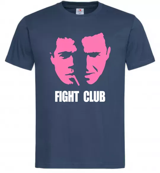 Чоловіча футболка Fight club Темно-синій фото