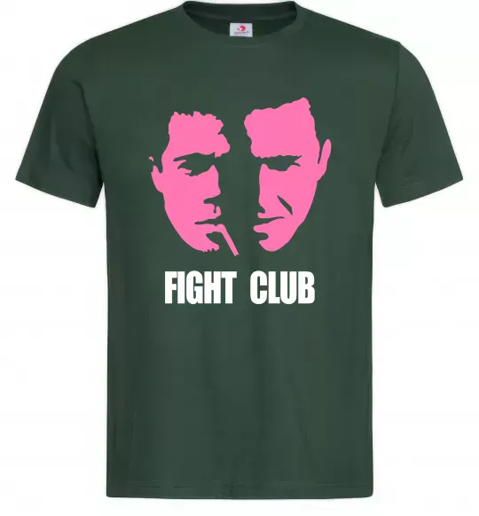 Чоловіча футболка Fight club Темно-зелений фото