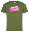 Чоловіча футболка Soap fight club Оливковий фото