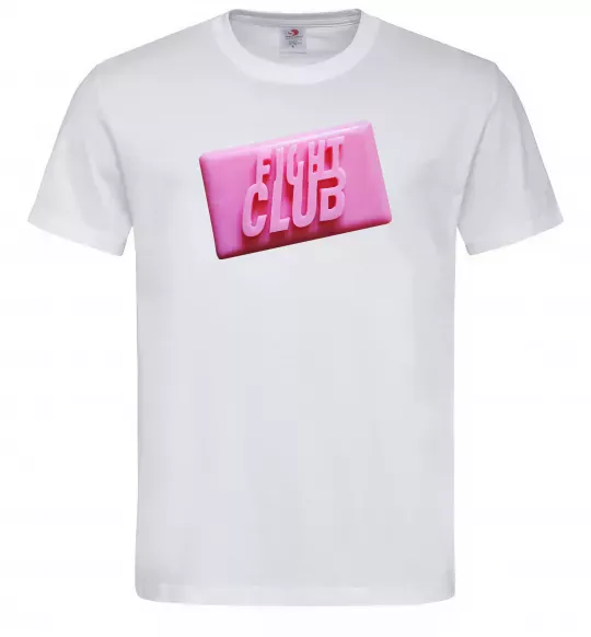 Чоловіча футболка Soap fight club Білий фото