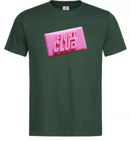Чоловіча футболка Soap fight club Темно-зелений фото