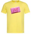 Чоловіча футболка Soap fight club Лимонний фото