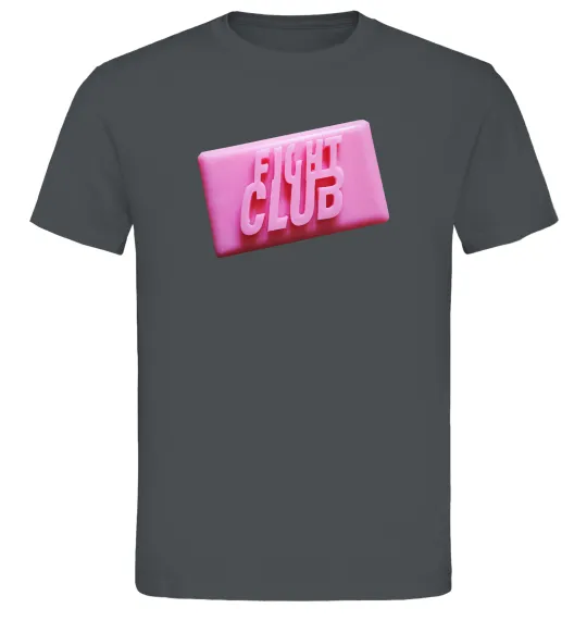 Чоловіча футболка Soap fight club Графіт фото