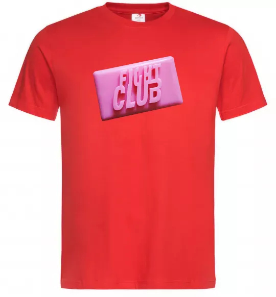 Чоловіча футболка Soap fight club Червоний фото