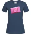 Женская футболка Soap fight club Темно-синий фото