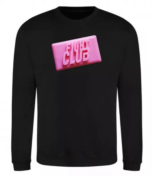 Свитшот Soap fight club Черный фото