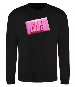 Свитшот Soap fight club Черный фото
