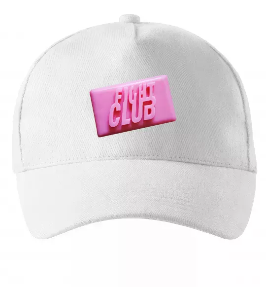Кепка Soap fight club Білий фото
