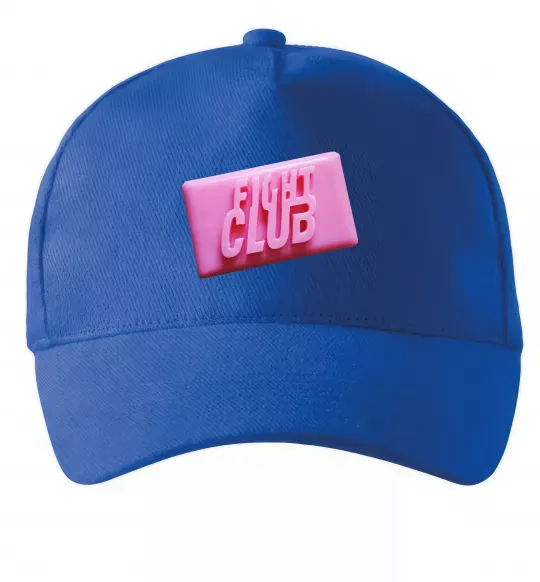 Кепка Soap fight club Яскраво-синій фото