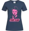 Жіноча футболка Pink Fight club Темно-синій фото