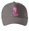 Кепка Pink Fight club Сірий фото