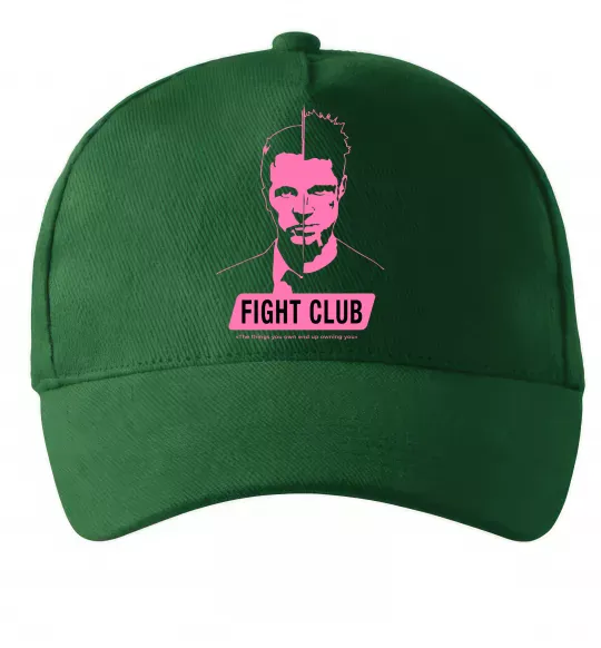 Кепка Pink Fight club Темно-зеленый фото