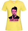 Жіноча футболка Pink Fight club Лимонний фото