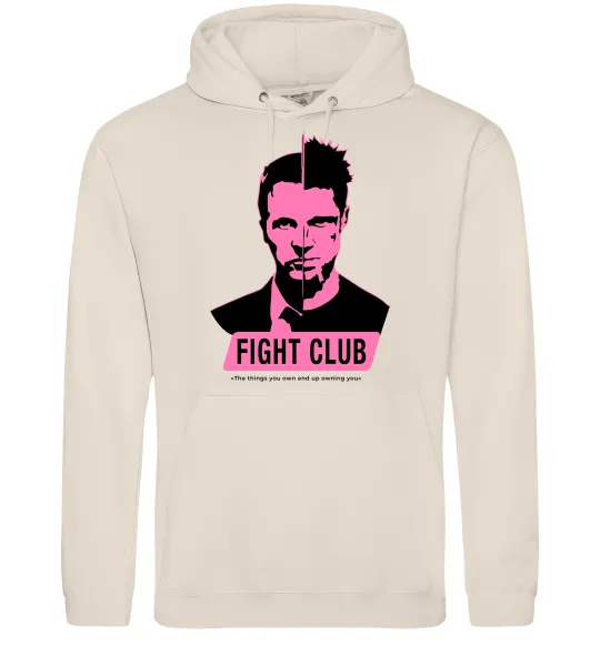 Чоловіча толстовка (худі) Pink Fight club Таш фото