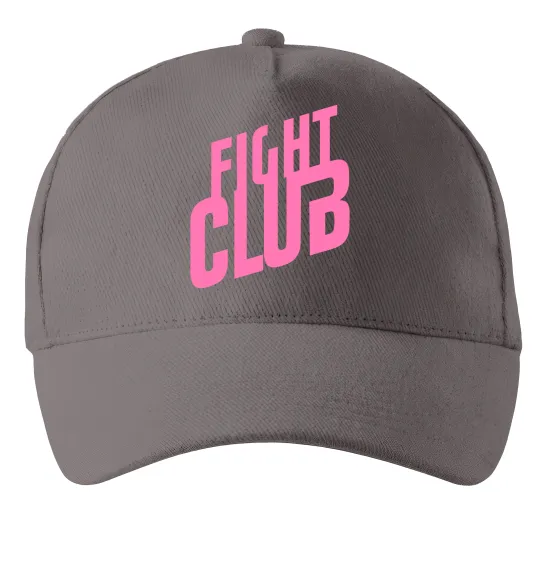 Кепка Logo fight club Серый фото