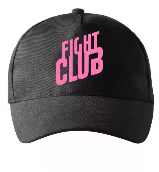 Кепка Logo fight club Черный фото