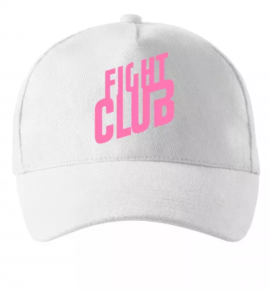 Кепка Logo fight club Белый фото