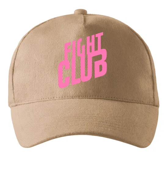 Кепка Logo fight club Пісочний фото