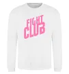 Світшот Logo fight club Білий фото